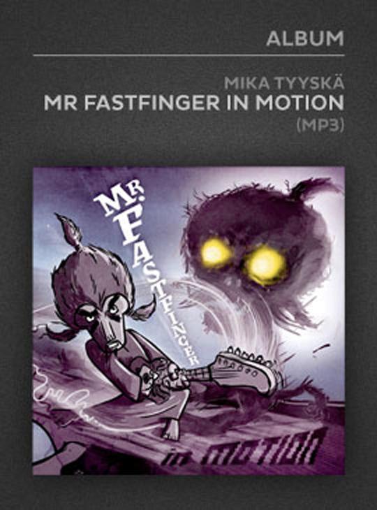 Package - Mr Fastfinger - In Motion Album thumbnail