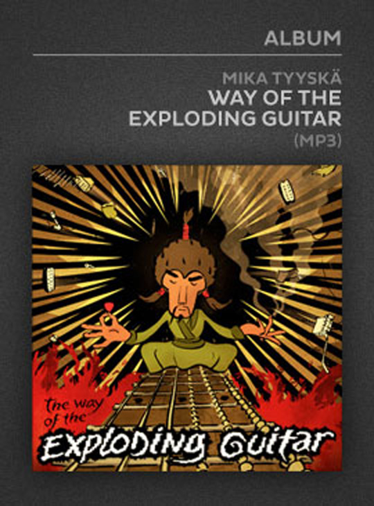 Package - Mr Fastfinger 'Way of the Exploding Guitar' Album thumbnail