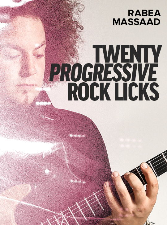 Package - 20 Progressive Rock Licks thumbnail