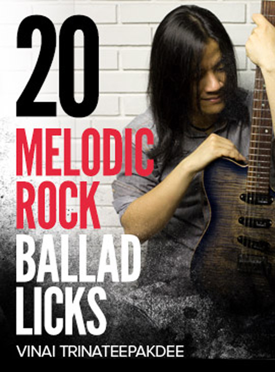 Package - 20 Melodic Rock Ballad Licks thumbnail
