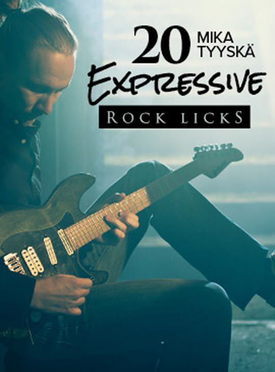 Package - 20 Expressive Rock Licks thumbnail