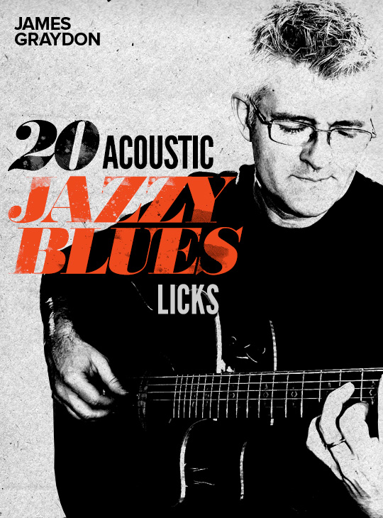 Package - 20 Acoustic Jazzy Blues Licks thumbnail
