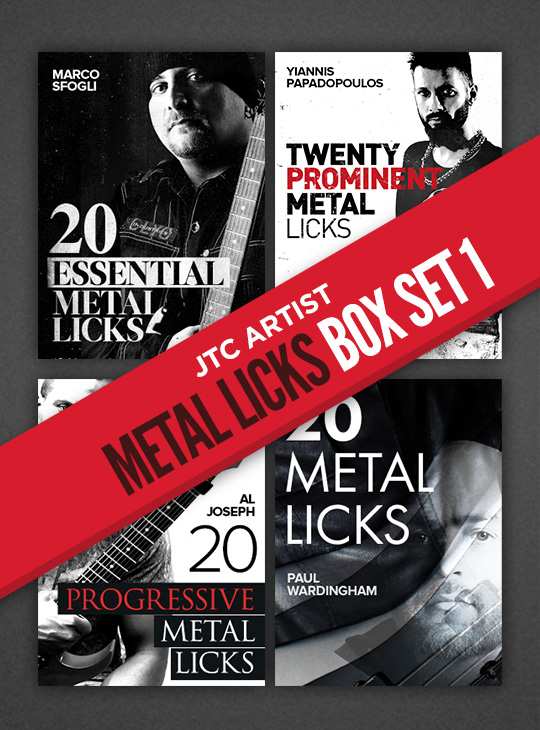 Package - Metal Licks Box Set 1 thumbnail