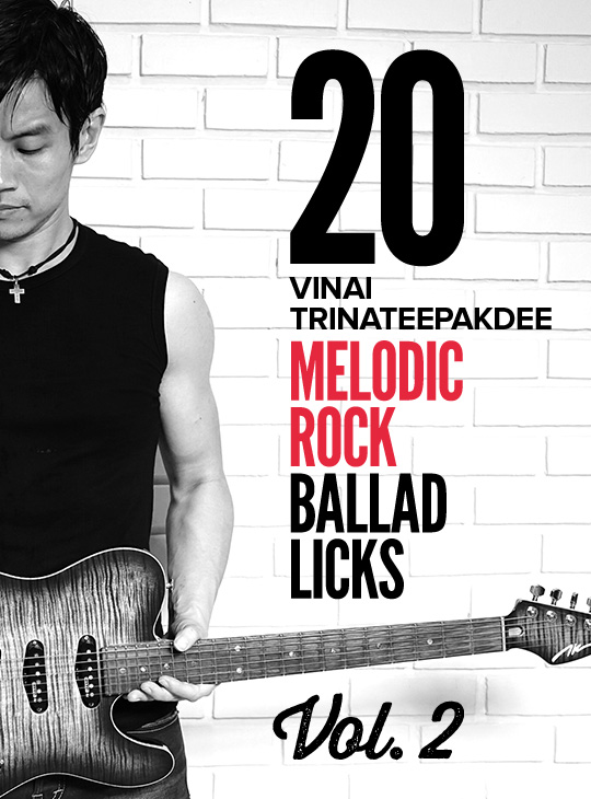 Package - 20 Melodic Rock Ballad Licks Vol.2 thumbnail