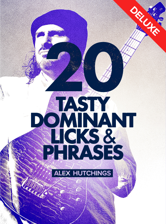 Package - 20 Tasty Dominant Licks And Phrases Deluxe thumbnail