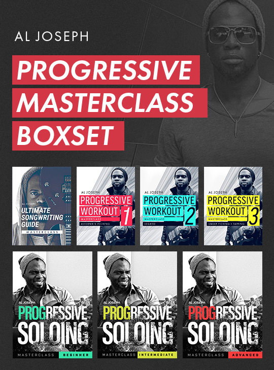 Package - Al Joseph Progressive Masterclass Box Set thumbnail