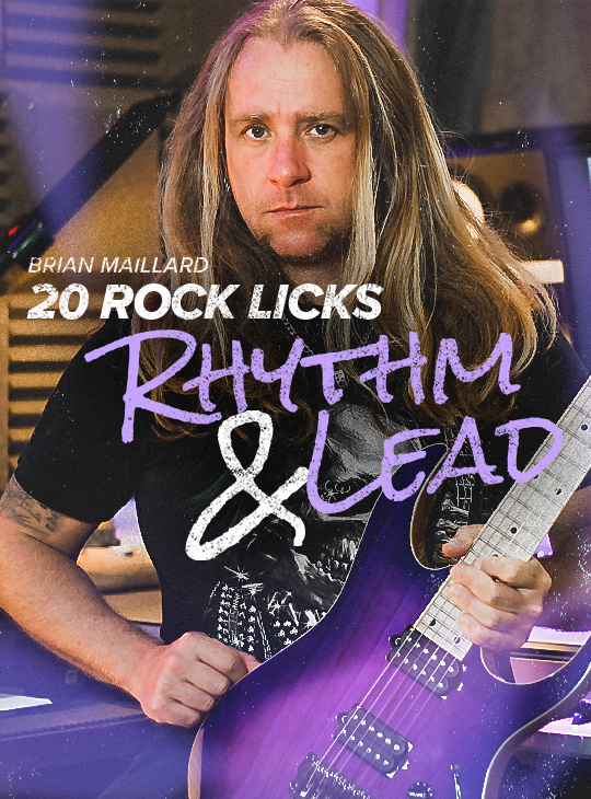 Package - 20 Rock Licks: Rhythm And Lead thumbnail