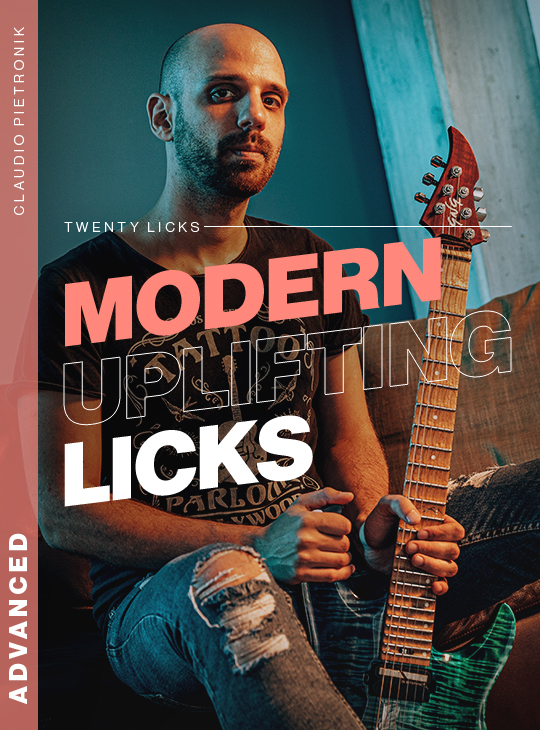 Package - 20 Modern Uplifting Licks: Advanced thumbnail